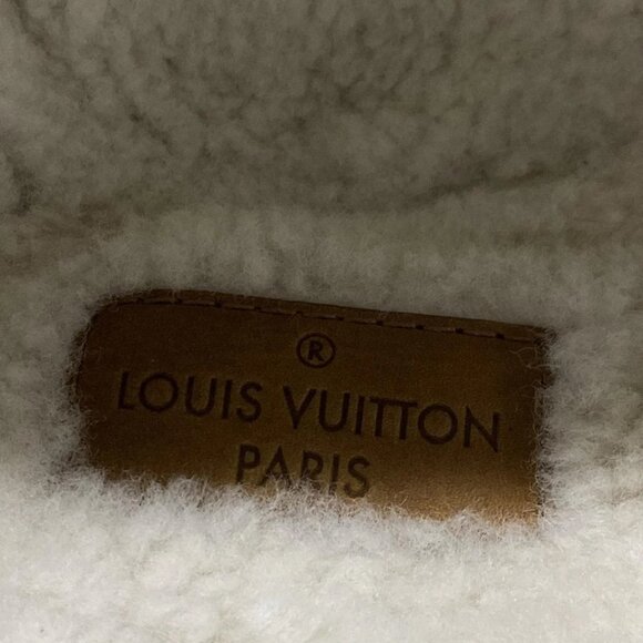 LOUIS VUITTON Chapeau monogram shearling Brown Cream Others - 515-021925 - Picture 6 of 7